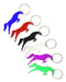 Nail Vinyl's Keychain Bottle Opener Horse Souvenir in Metal 4