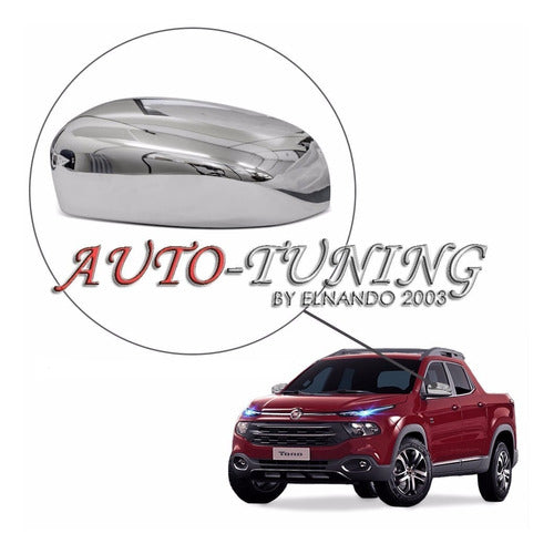 Chrome Mirror Covers for Fiat Toro - Set of 2 1