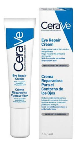 Cerave Crema Reparadora De Ojos 14 Ml 0