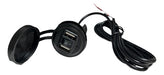 Double USB Charger Port with Mount for Motorcycle 5