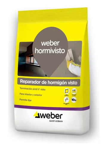 Weber Hormivisto 10 Kg Reparador De Homigon Visto - Mm 0