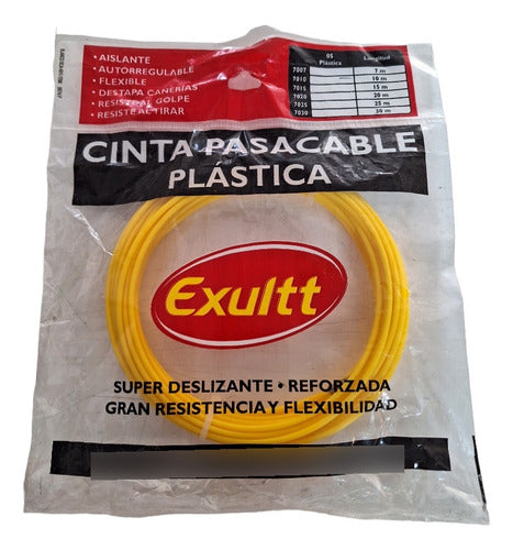 Exultt Plastic Cable Pass Band 7 Mts 0