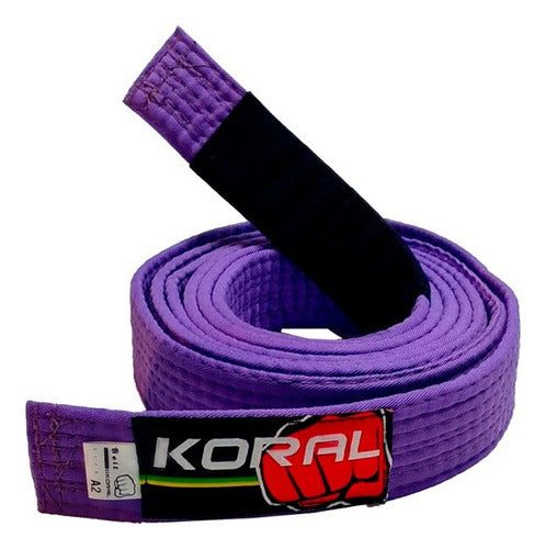 Koral Faixa Cinturon Jiujitsu Bjj 1