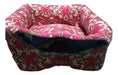 All Pets 2 in 1 Stamped Fabric Cradle-Pet Bed for Small Breeds 4