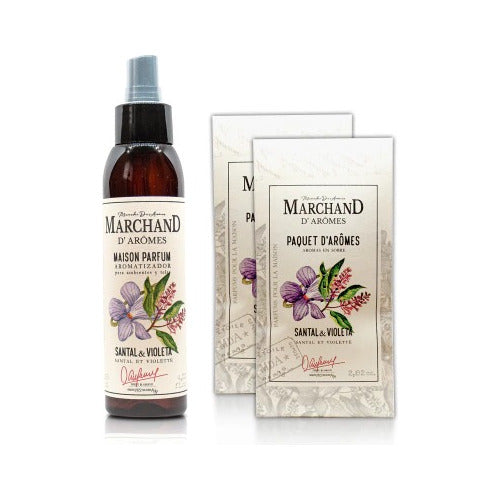 Marchand D' Aromes Santal & Violeta Set 2