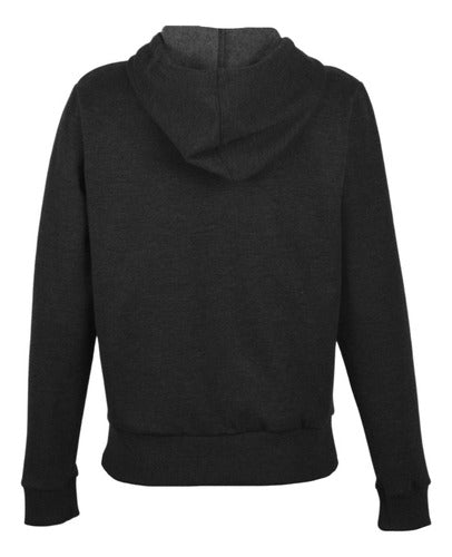 Topper Women's Hooded Jacket 166269 Black Melange 2