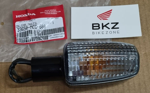 Farol Giro Del Izq Tras Der Original Honda Nx 400 Falcon New 3