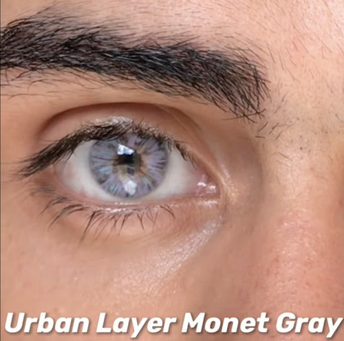 Urban Layer - Monet Gray Contact Lenses 3