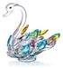 SRUDOKIN Crystal Swan Figurine 6 Inches Decorative Piece 0