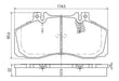 Front Brake Pads for Mercedes Benz L 912 L 912 1