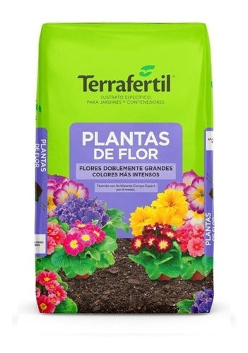 Terra Fértil Flower Plant Substrate 20 Liters Grow 0