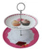 FS Two-Tiered Pastry Plate for Muffins, Lunch, Cupcakes 0