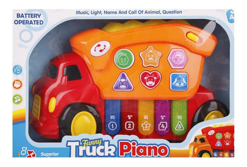 Ploppy Camion - Piano Feliz Sonido Y Luz Ploppy 374160 0