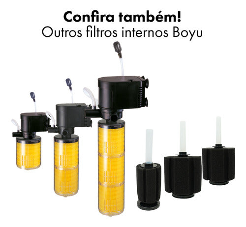 Filtro Int Boyu Sp-2300ii 1200l/h C/bomba Sub 110v 2