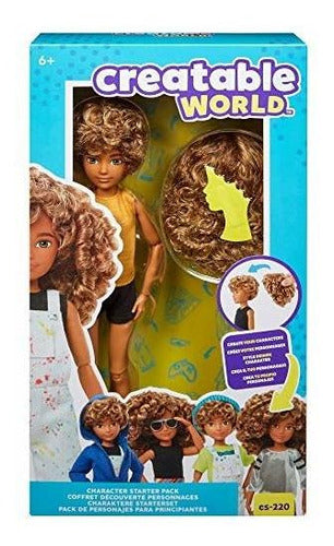 Lovestown Mundo Creable, Kit Basico De Personajes, Muñeca Rubia Con 0