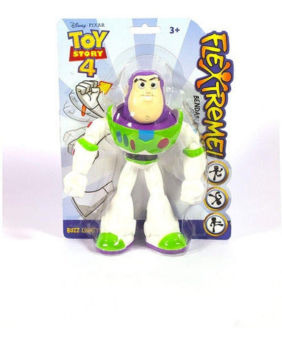 Toy Story Muñeco Flexible Buzz Original Pixar Mattel Mediano 0