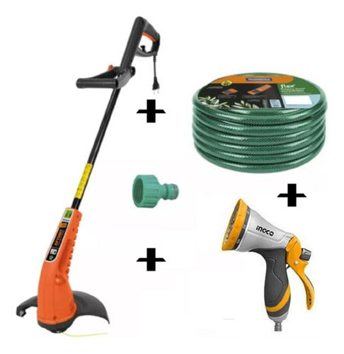 Tramontina Electric Edger 1500W + 10m Hose + Irrigation Kit | Tyt 0