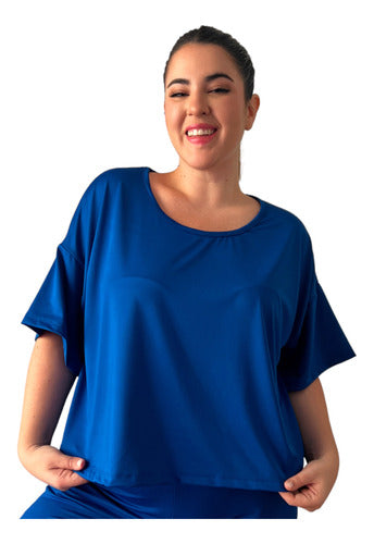 De Fábrica Blusa Seda Fria Mujer Talle Grande 1