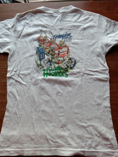 Remera Blanca Kevingston 4