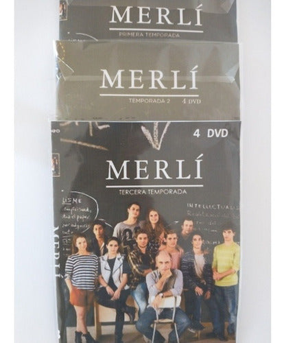 Dvd Merli (2015) 3 Temporadas Legendado 12 Discos 0