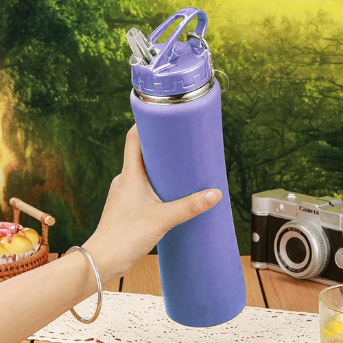Thermal Sports Bottle 750ML with Silicone Spout 28