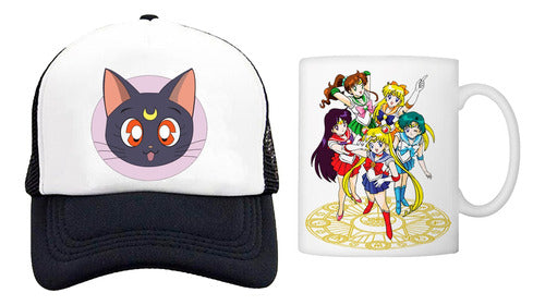 Sailor Moon Hat and Usagi Tsukino Mug Set 0