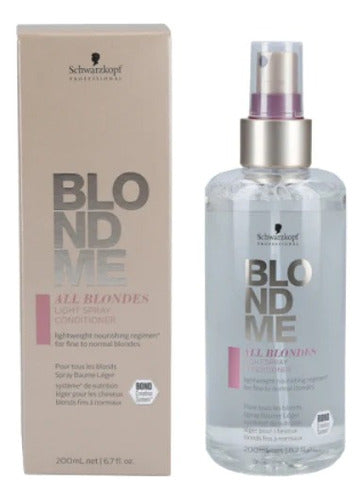 Schwarzkopf Blondme All Blondes Light Spray Acondi X 200 Ml 0