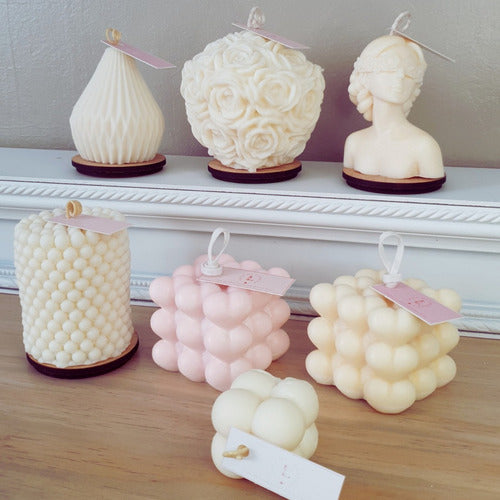 Love My Candles Vela Pearly Delight Decorativa 3 D Living Hogar Decoración 2