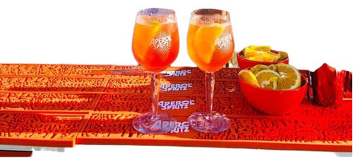 Aperol Spritz Bar Mat - Professional Non-Slip Service Mat 3