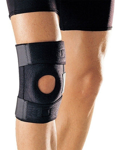 Neoprene Reinforced Knee Brace with Stabilizers for Ligaments Meniscus Support 0