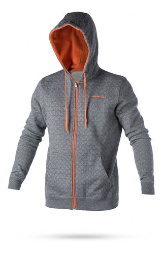 Magic Marine Reeve Sweat Gris-Naranja S 0