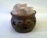 Himalayan Salt Lamp Ceramic Round Bowl 2