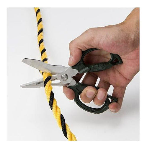 ENGINEER PH-55 Compact Electrician Scissors with Multifuntion Blade 3