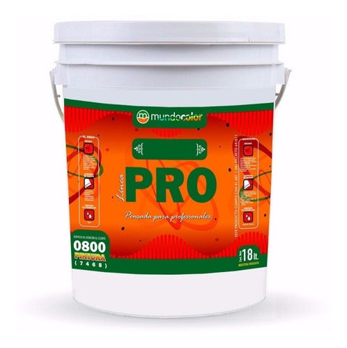 Mundo Pintura Exterior E Interior Lavable Mundo Pro 3.6lts 0