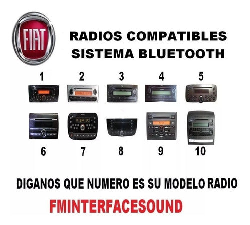 Bluetooth  Para Stereo Fiat Punto Y Línea Stereo Original 1