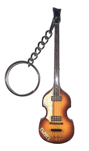 Höfner Pack X3 Keychain Bass Guitars Paul (or Assorted Choice) 0