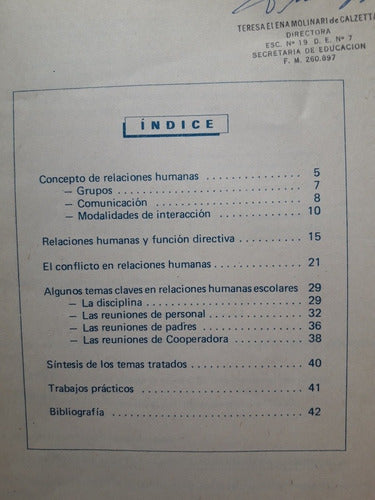 El Director Y Las Relaciones Humanas Guillermo García 1