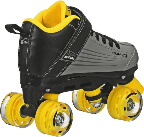 Pacer Comet Quad Patines Roller Niños Ruedas Luz Talle 12j 1