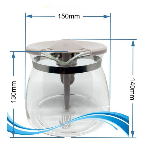 Glass Thermal Carafe Jug for Philips HD7447 Coffee Maker - 1400ml 7