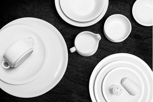 Set of 6 Tsuji 21cm Narrow Rim Porcelain Flat Plates - Line 450 5