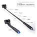 Gepuly Waterproof Aluminum Selfie Stick Extends Up to 58cm 1