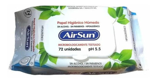 Airsun Papel Higienico X72 Unid. Con Tapa 0