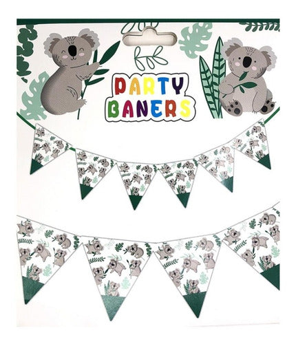 Tu Mundo Banderín Koala 2.80 Mts - Cotillón 2