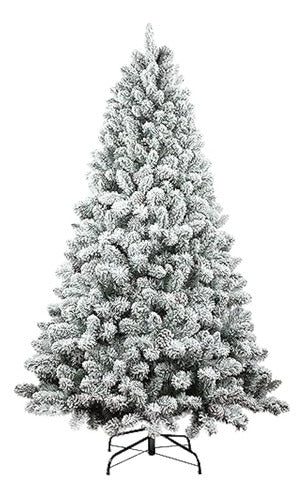 Maylaviu 6 Feet Flocked Christmas Tree, Pine 0