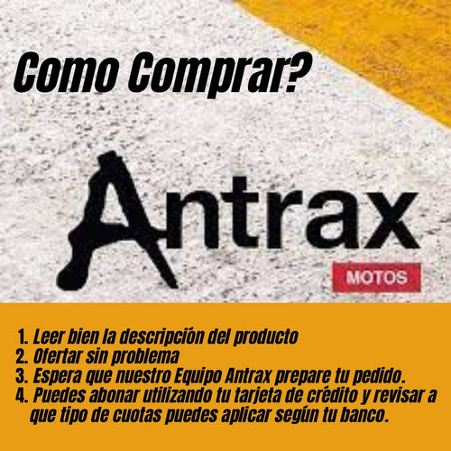 Punto Extremo Campera Cp10 Hombre Negra Antrax Motos 6