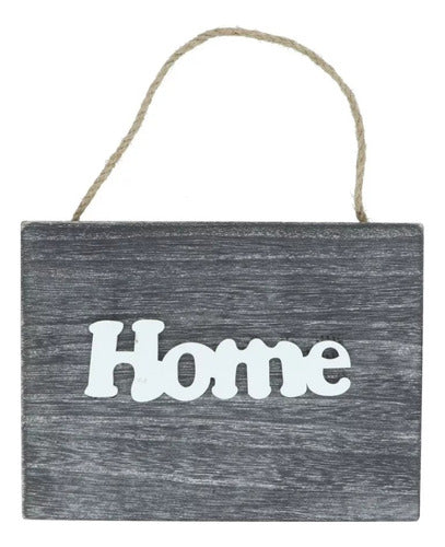 JTA Store Technology Wooden Home Sign - 15 x 20 cm 1