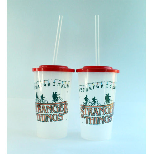 10 Personalized Transparent Souvenir Cups with Name 24