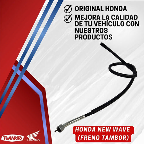 Honda Original Speedometer Cable for New Wave Drum Brake 6