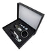 Generic Wine Set 4 Piece Accessories Corkscrew in Box 0