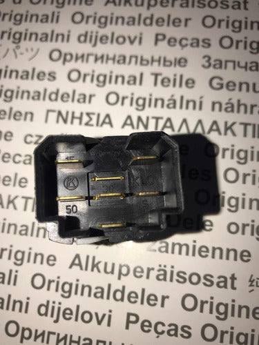 Volkswagen Contactor De Arranque VW Polo Caddy Golf 6 Pines Original 1